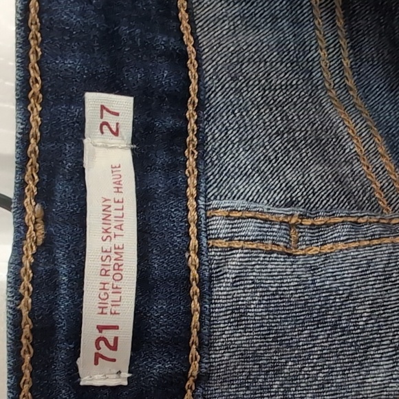Levi's 721 skinny high rise jeans - Picture 4 of 5
